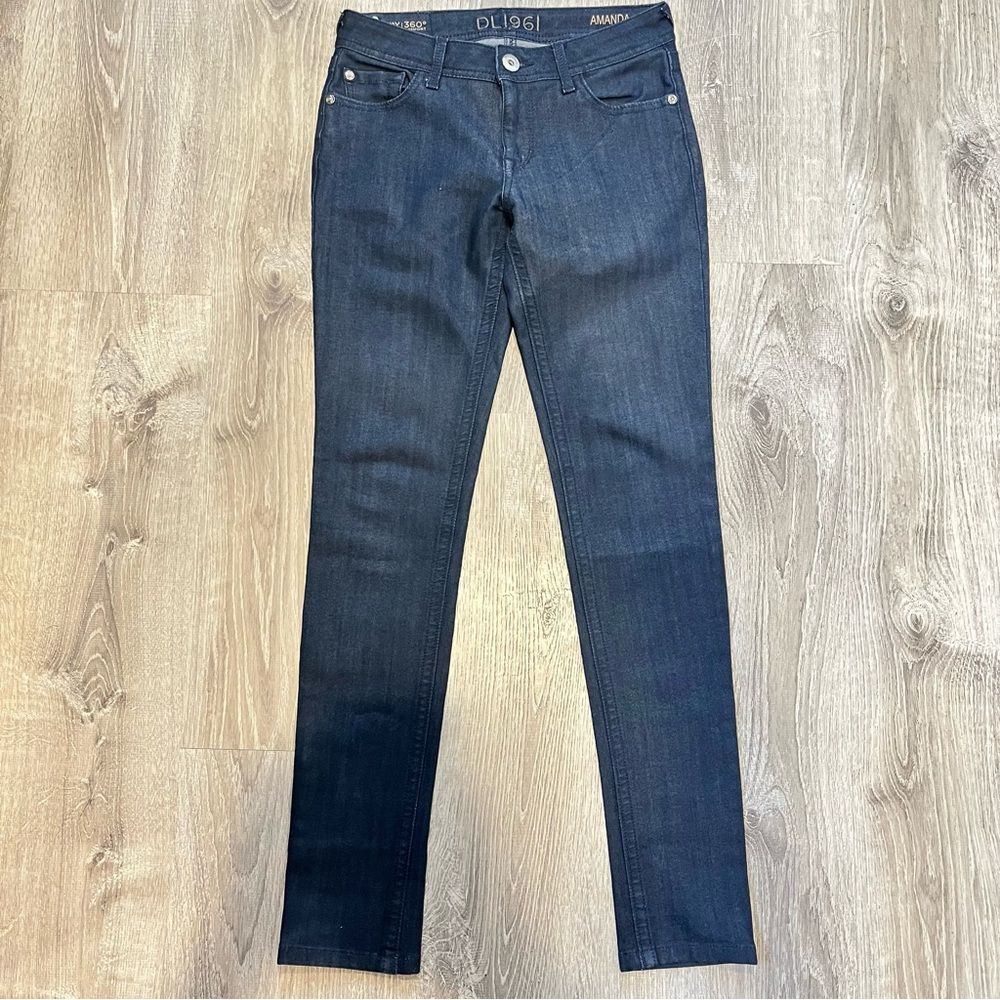 DL1961 Amanda Skinny Jeans in Geneva 4 Way Stretch 360° Comfort Size 26 - Picture 2 of 9